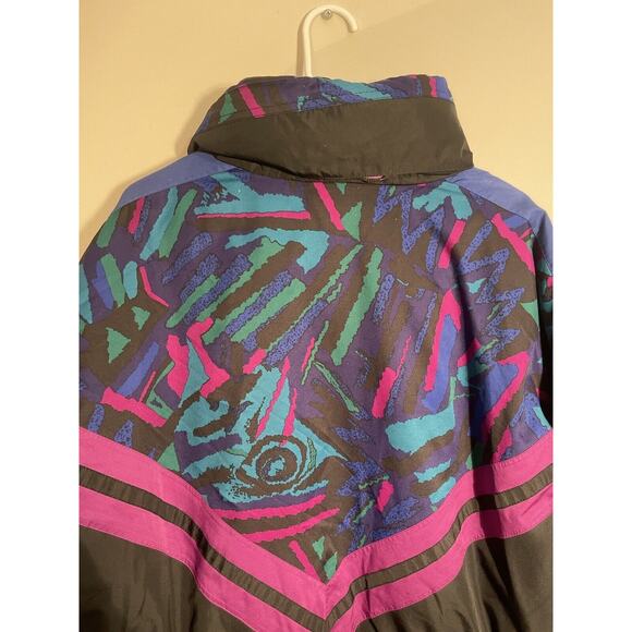 Vintage Fila Team Italia Ski Jacket Coat Hooded Retro Thermore Size 46 - Picture 10 of 15